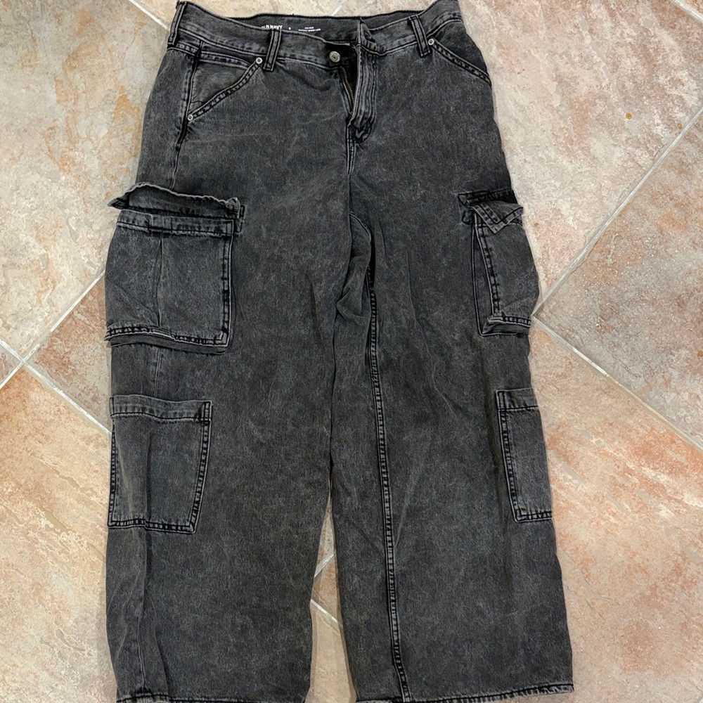 Women’s Old Navy Black Cargo Pants
